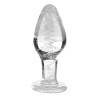 Booty Sparks Plug en verre phosphorescent GLOW L 9.5 x 4cm